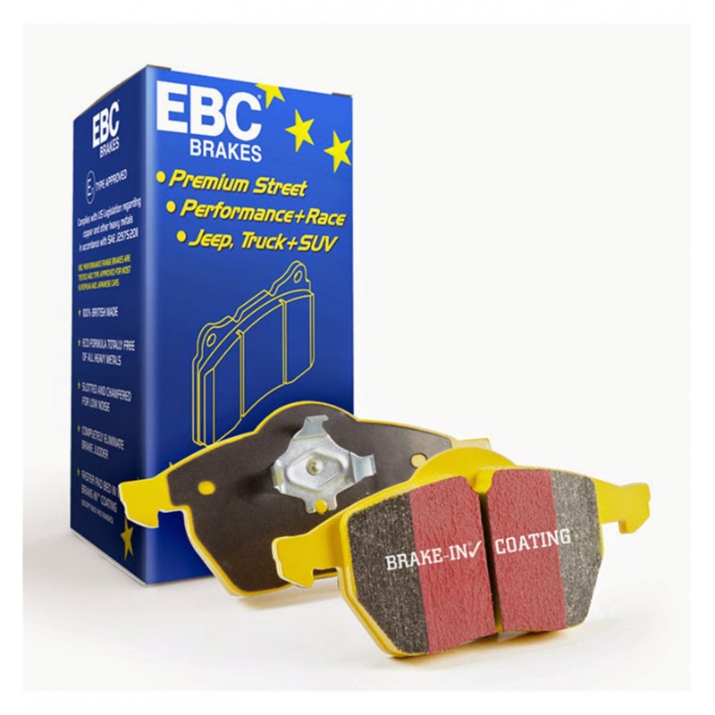 EBC 2022+ Volkswagen Golf R/GTI (Mk8) Yellow Stuff Rear Brake Pads - DP42438R