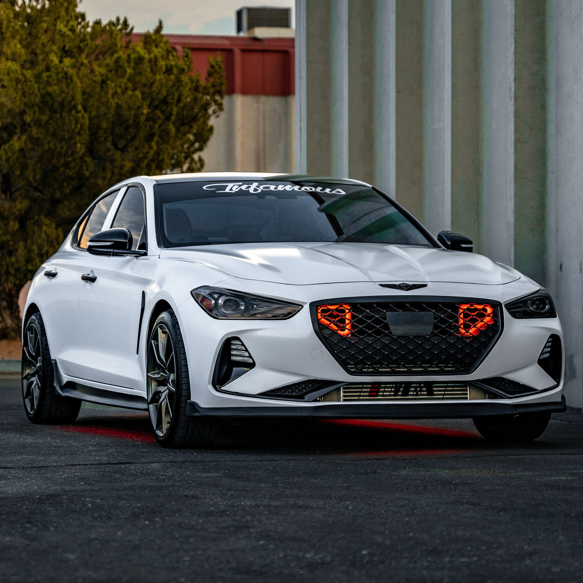 Velossa Tech - 2017-2021 Genesis G70 BIG MOUTH &quot;LIT KIT&quot; | LIT Flares and Controller Only