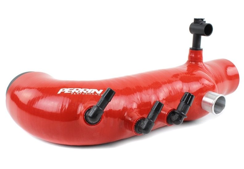 Perrin 08-14 Subaru WRX / 05-09 Legacy GT Red Turbo Inlet Hose - PSP-INT-421RD