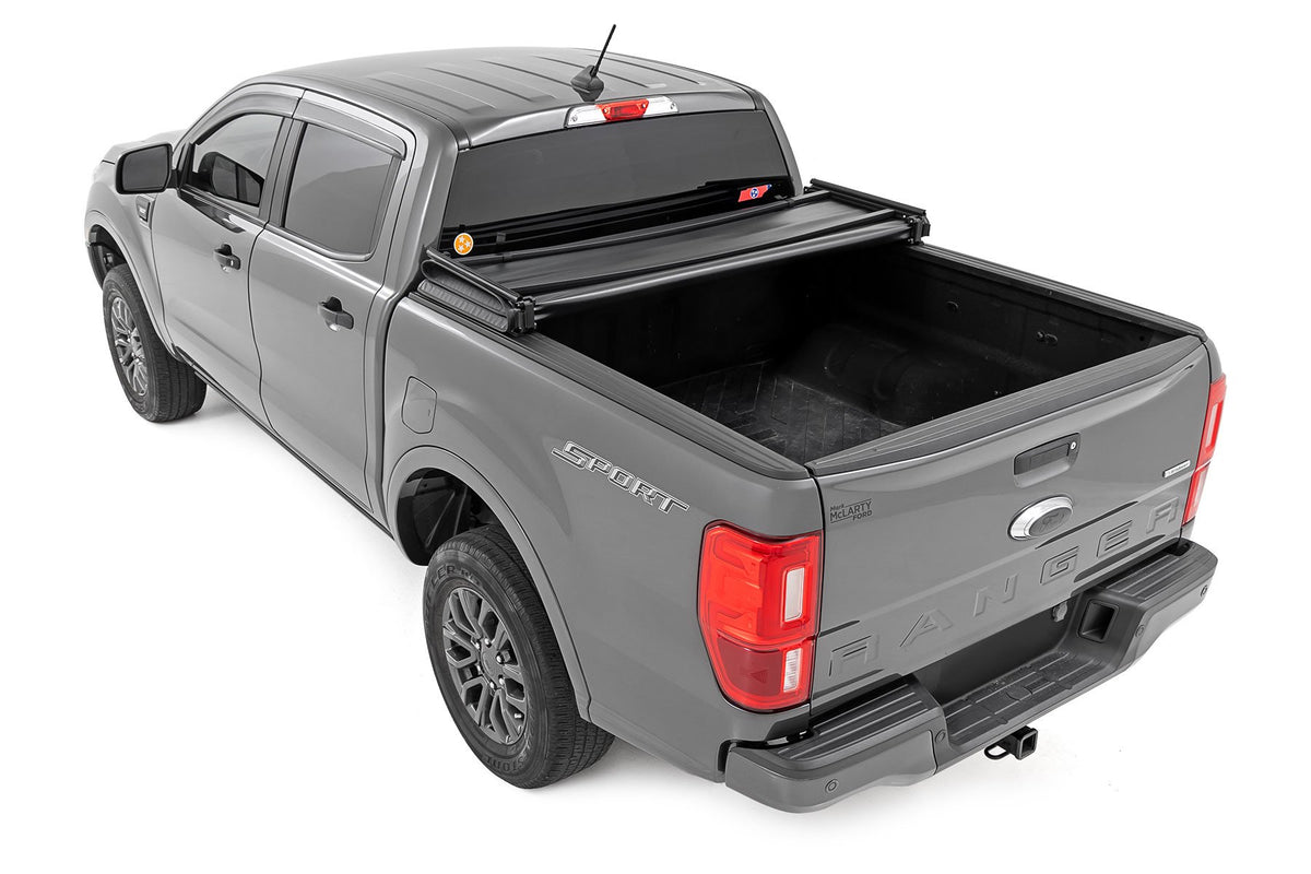 Soft Tri-Fold Bed Cover | 5&#39; Bed | Ford Ranger 2WD/4WD (2019-2023)