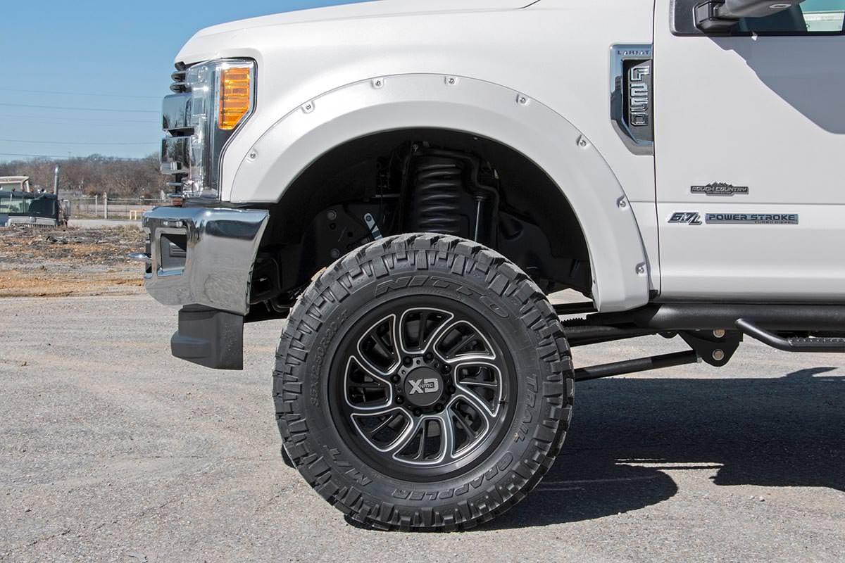 Pocket Fender Flares | G1 Absolute Black | Ford F-250/F-350 Super Duty (17-22)