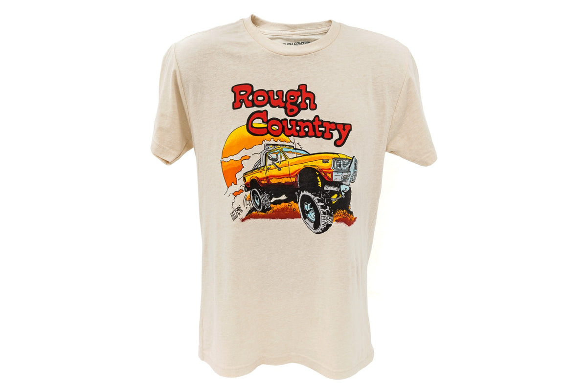 Rough Country T-Shirt | Throwback | Cream | MD