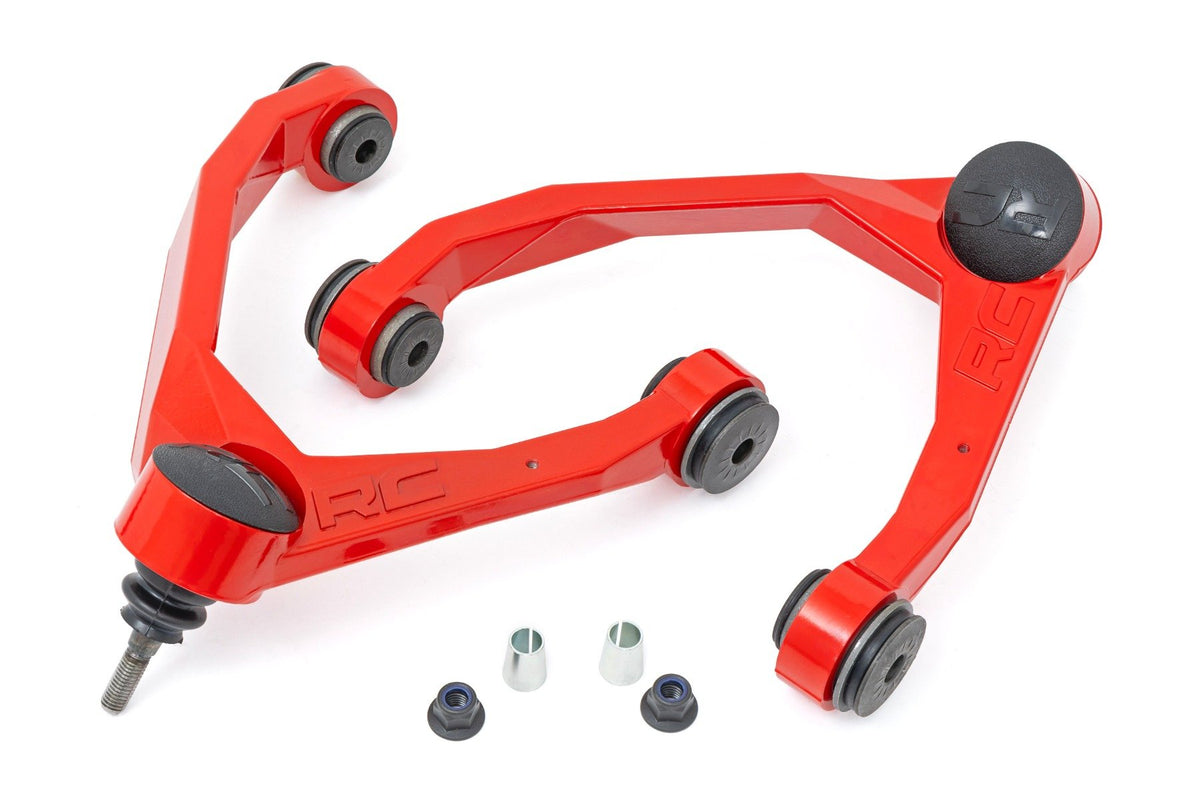 Red Forged Upper Control Arms | 2.5-3.5 Inch Lift | Chevy/GMC 1500 Truck &amp; SUV (07-18 &amp; Classic)