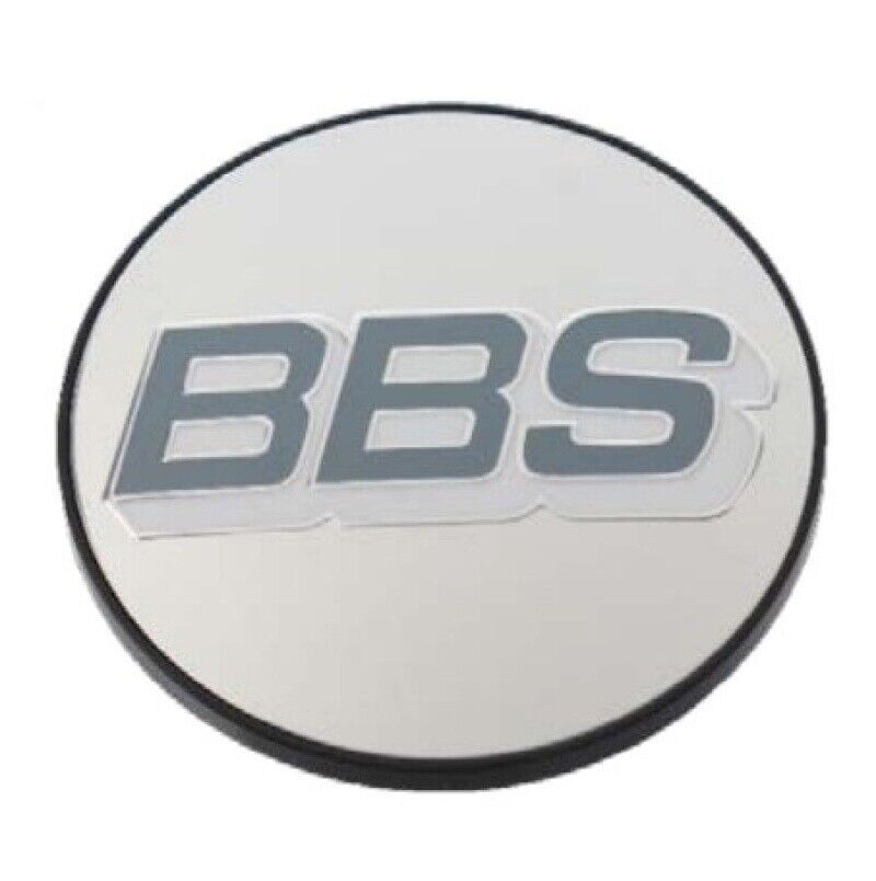 BBS Center Cap 56mm Polished/Grey - 3D