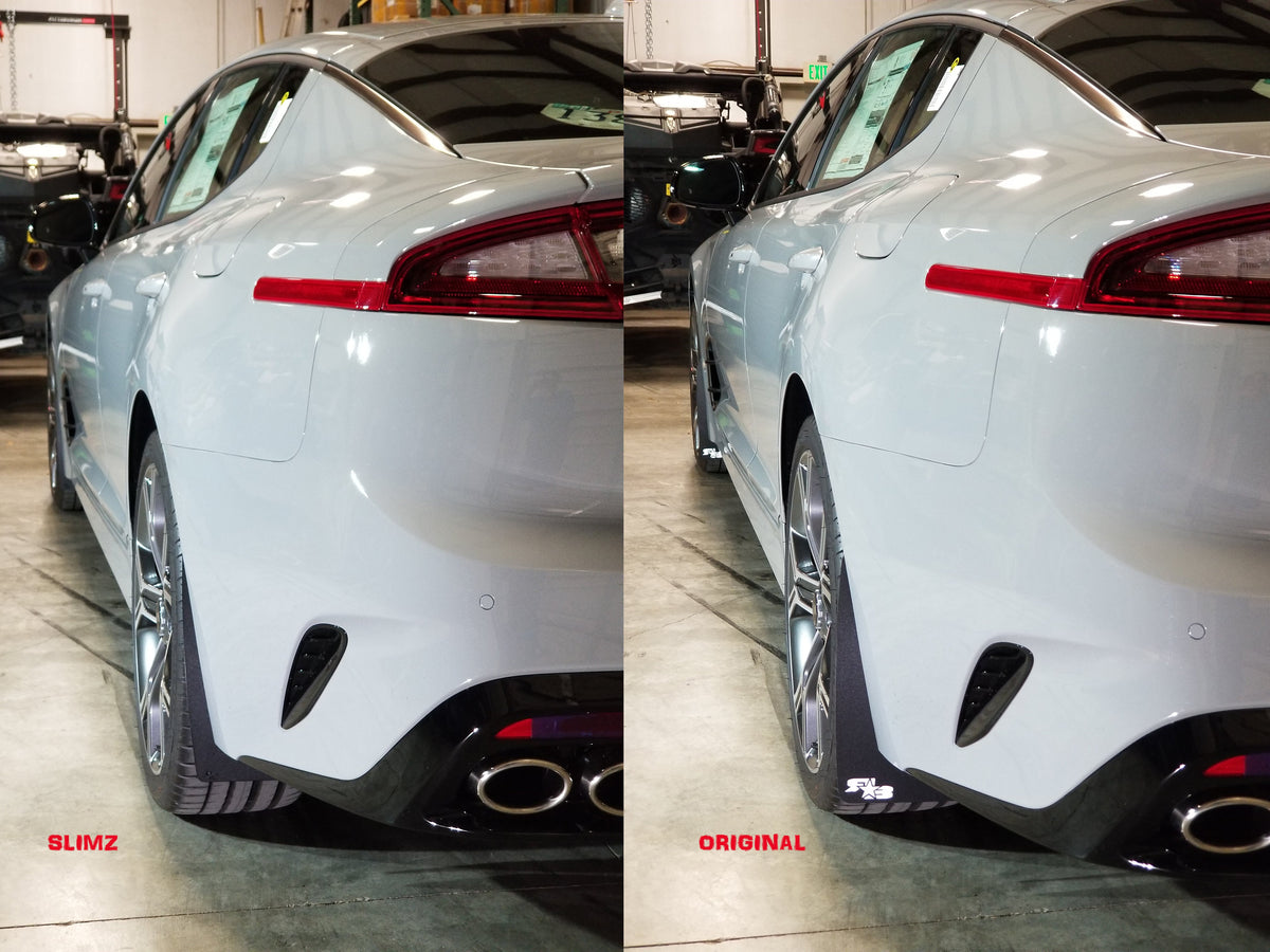 RokBlokz - Kia Stinger 2018-2023 Splash Guards &amp; Rally Style Mud Flaps