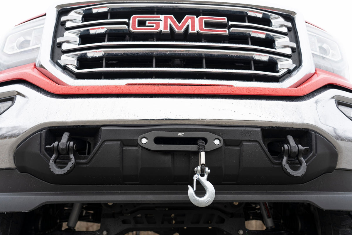 Hidden Winch Mounting Plate | Chevy/GMC 1500 (14-18 &amp; Classic)