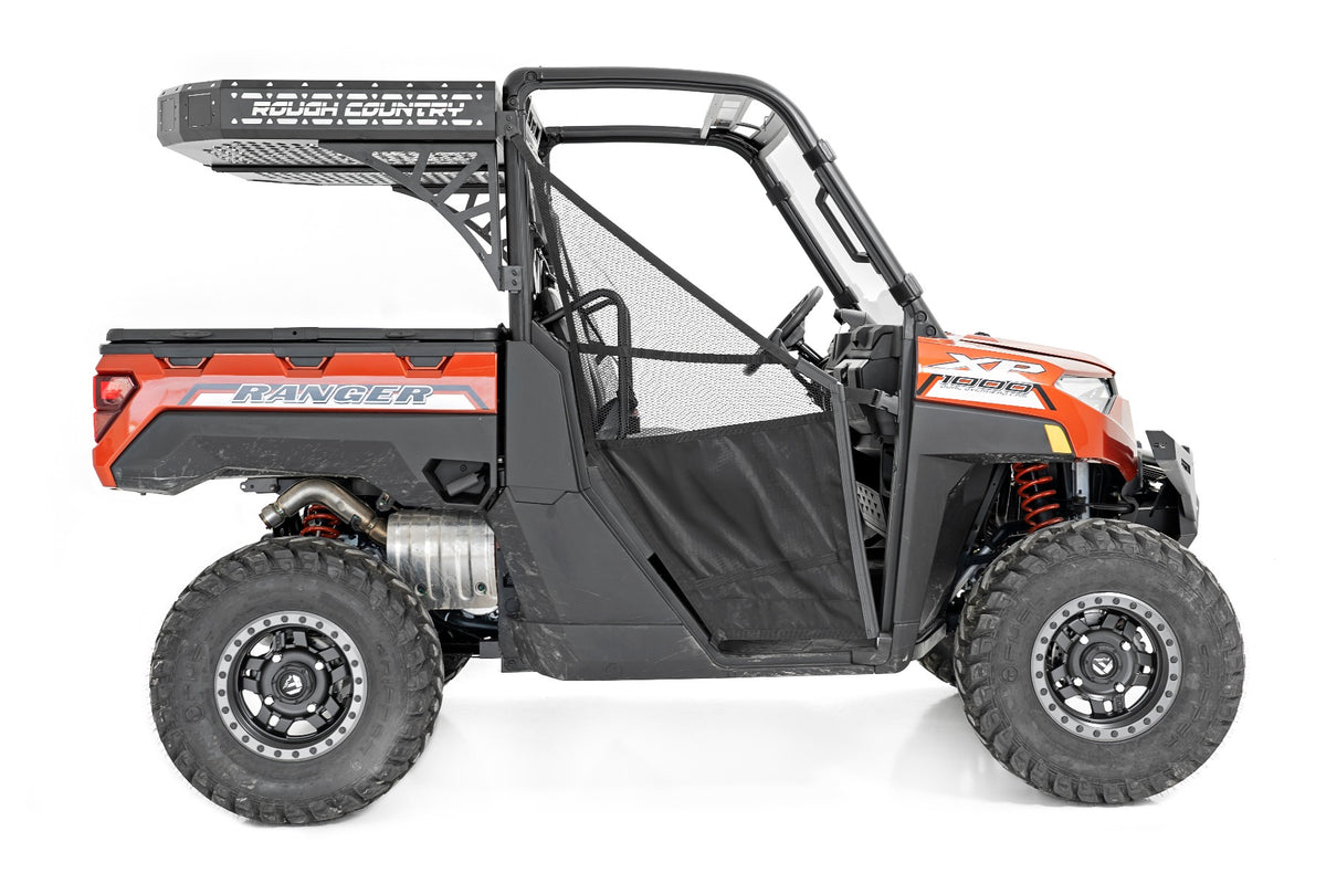 Cargo Rack | Dual 2&quot; Black LED Pairs | Flush Mount | Polaris Ranger 1000/Ranger XP 1000