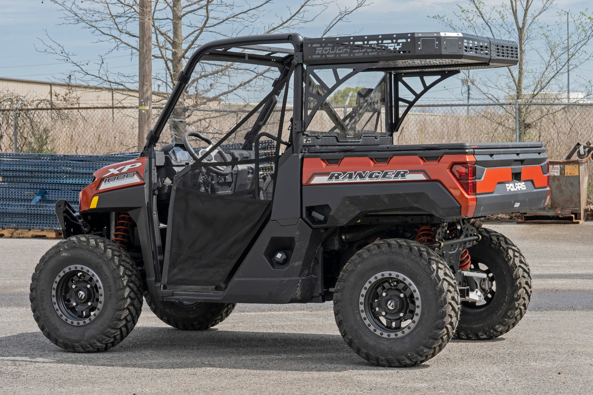 Cargo Rack | Dual 2&quot; Black LED Pairs | Flush Mount | Polaris Ranger 1000/Ranger XP 1000