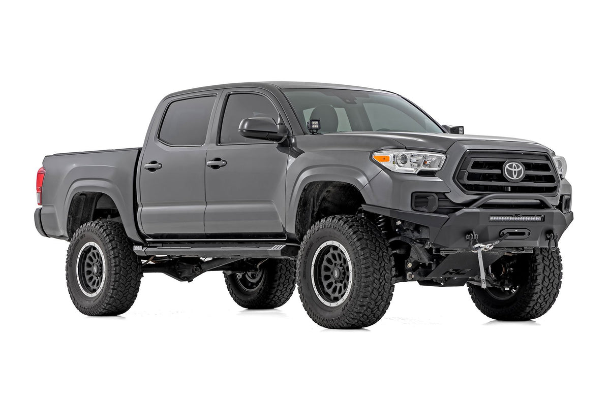 HD2 Aluminum Running Boards | Double Cab | Toyota Tacoma 2WD/4WD (2005-2023)