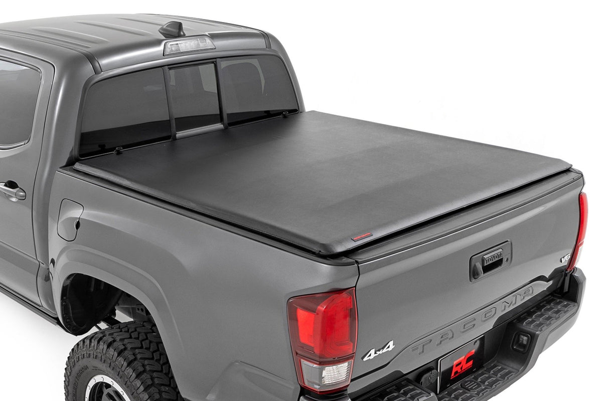 Soft Roll Up Bed Cover | 5&#39; Bed | Toyota Tacoma 2WD/4WD (2016-2023)