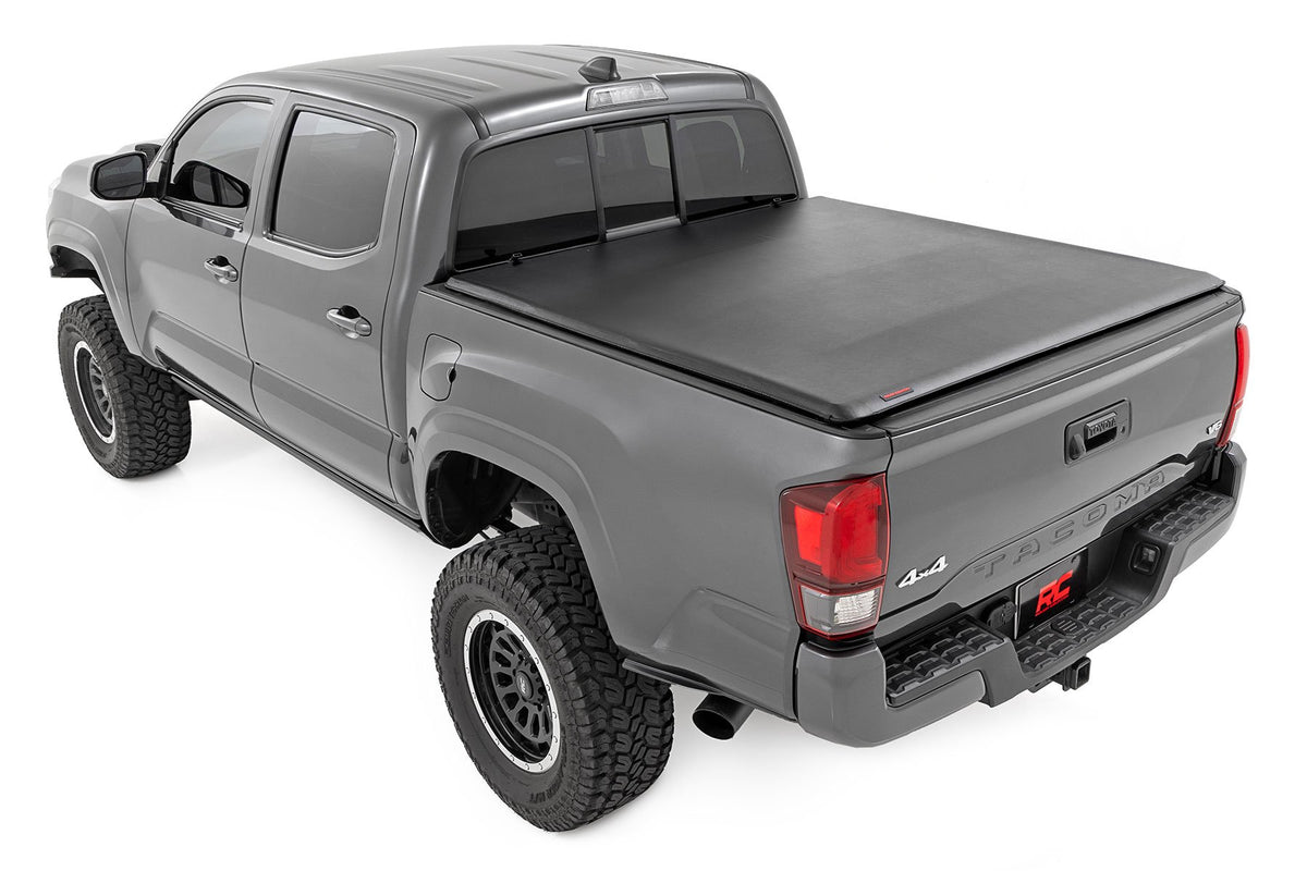 Soft Roll Up Bed Cover | 5&#39; Bed | Toyota Tacoma 2WD/4WD (2016-2023)