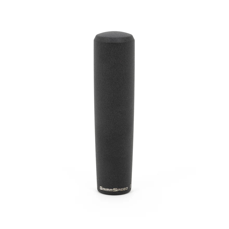 GrimmSpeed Tallboy Shift Knob Aluminum Black - M12x1.25