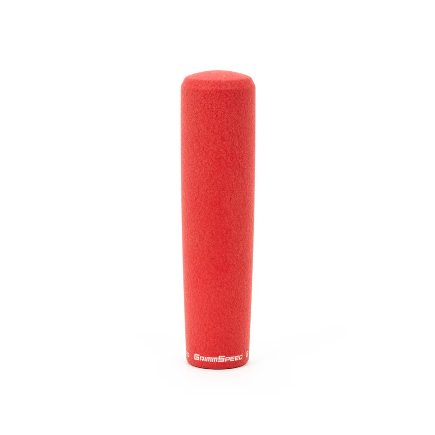 GrimmSpeed Tallboy Shift Knob Aluminum Red - M12x1.25