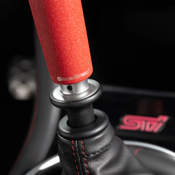 GrimmSpeed Tallboy Shift Knob Aluminum Red - M12x1.25