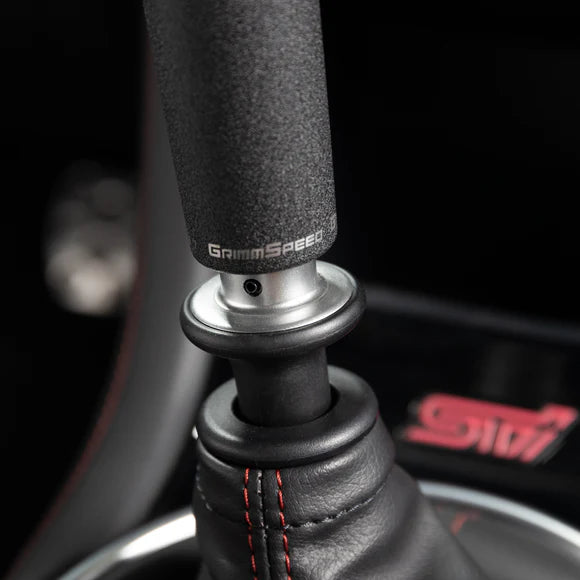 GrimmSpeed Tallboy Shift Knob Aluminum Black - M12x1.25