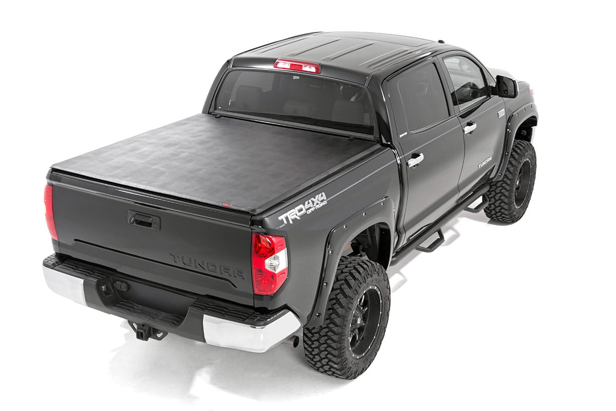 Soft Tri-Fold Bed Cover | 6&#39;7&quot; Bed | Toyota Tundra (07-24)