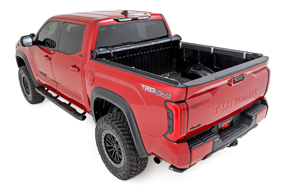 Soft Roll Up Bed Cover | 5&#39;7&quot; Bed | Toyota Tundra 2WD/4WD (2022-2024)