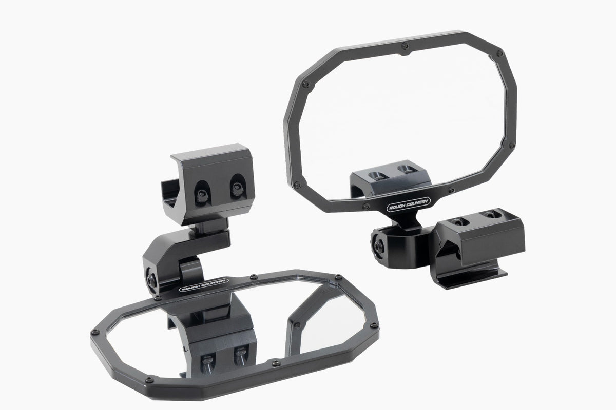 UTV Aluminum Side View Mirrors | Vertical