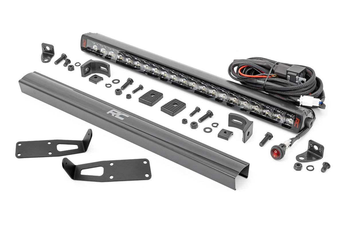 LED Light Kit | Bumper Mount | 20&quot; Spectrum Single Row | Ram 2500/3500 (10-18)