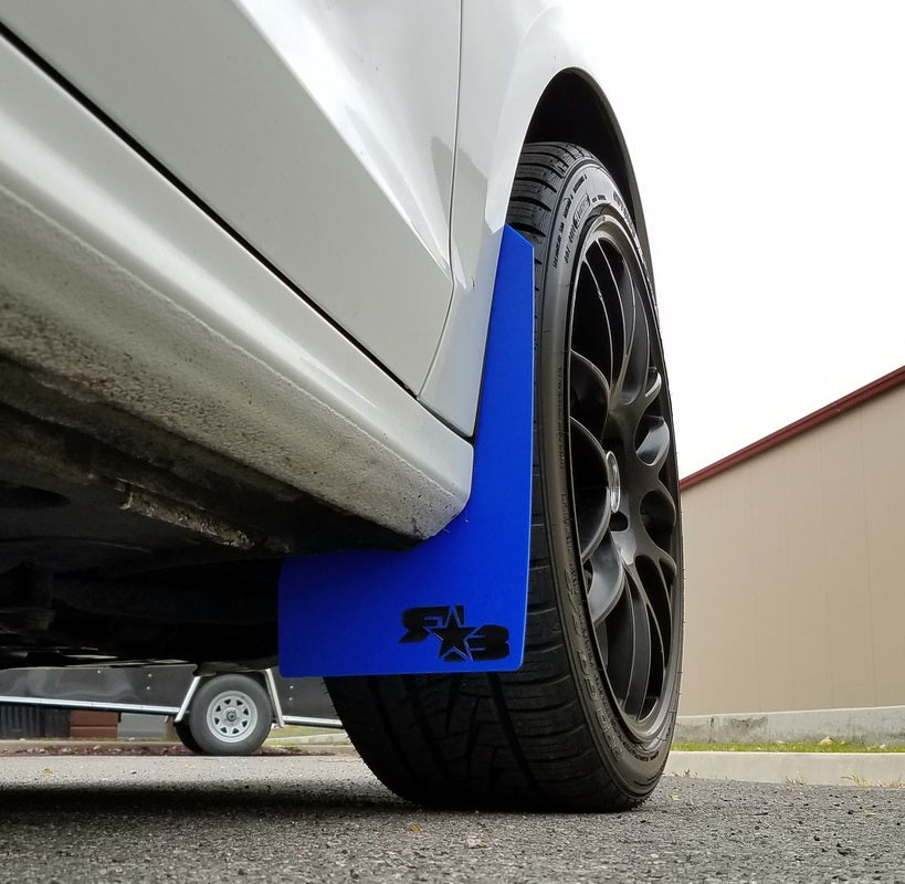 Rokblokz Original length in Deep Blue w/Black logo Installed on 2015 Jetta