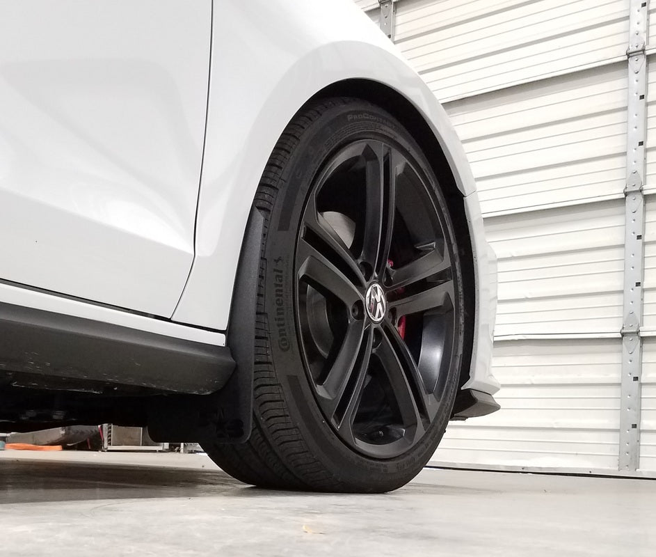 Rokblokz Short length in Black w/Black logo Installed on 2015 Jetta GLI