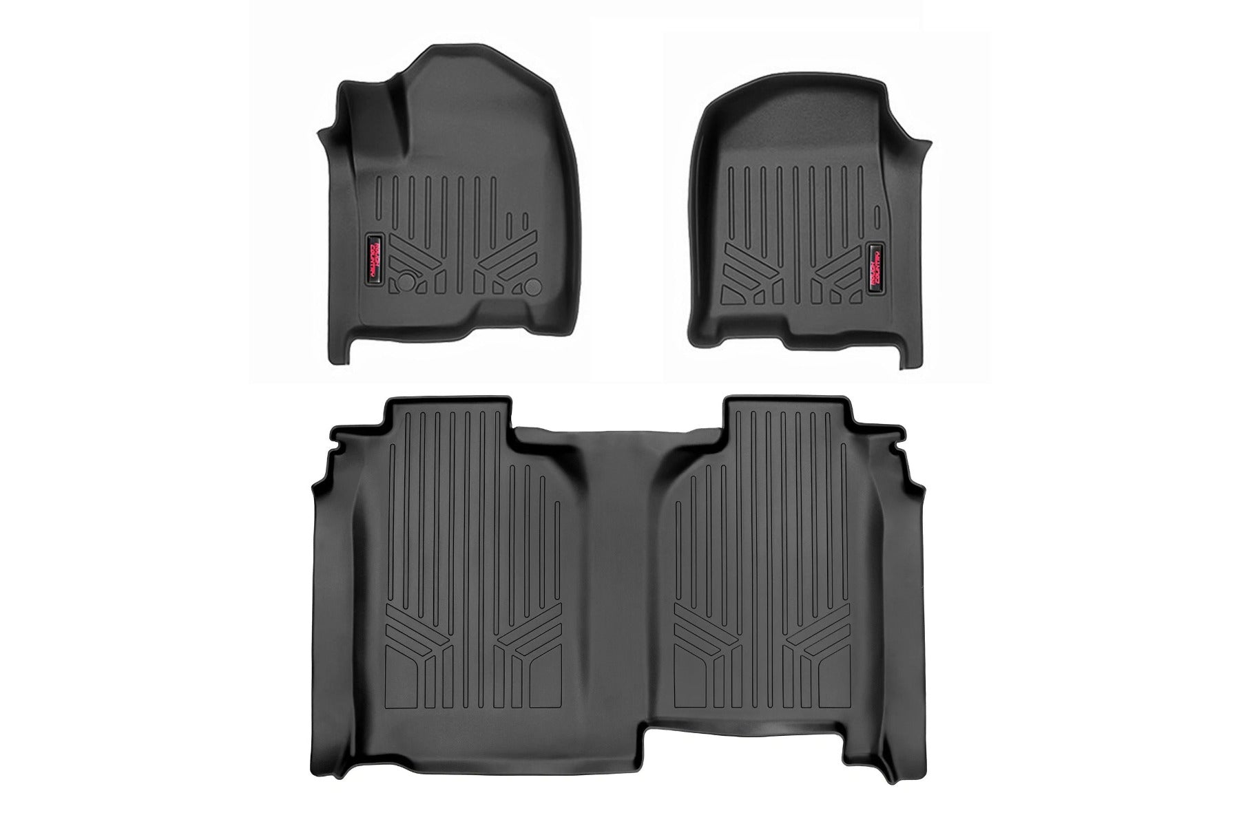 Floor Mats | F/R | FR Bucket | w/o Underseat Storage | Crew | Chevy/GMC 1500/2500HD/3500HD (19-24)