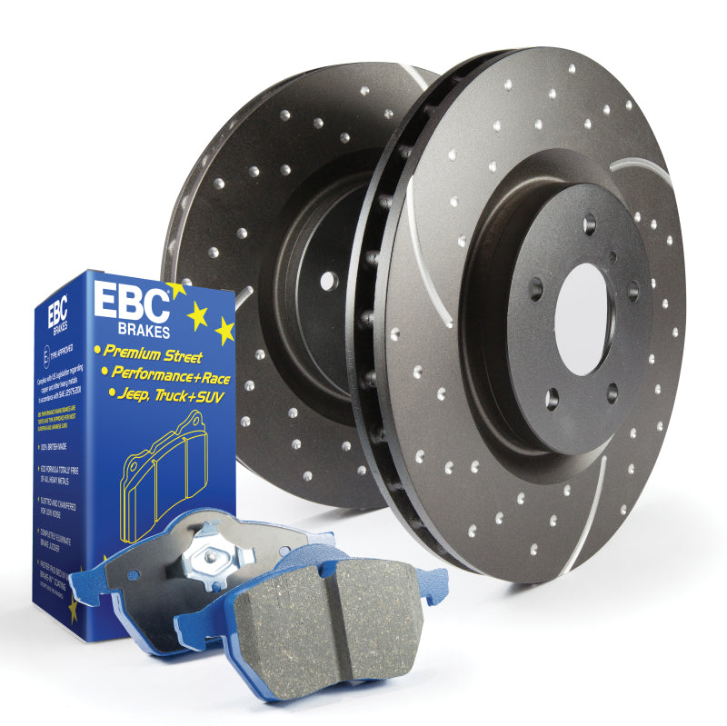 EBC S6 Kits Bluestuff Pads and GD Rotors - S6KR1106