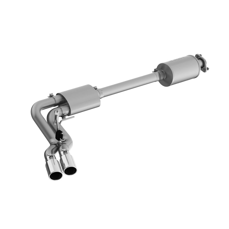 MBRP 15-20 Ford F150 T304 Pre-Axle 4in OD Tips Dual Outlet 3in Cat Back Exhaust - S5262304