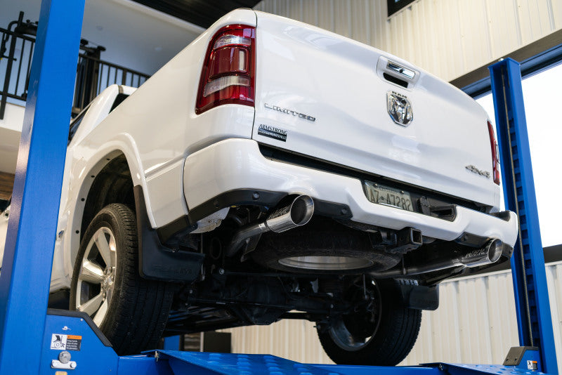 MBRP 2019 Ram 1500 5.7L (CrewCab &amp; QuadCab ONLY) 2.5in Cat Back Dual Split Rear w/ 4.5in Tip - T304 - S5152304