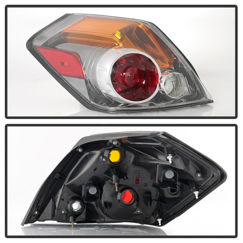 Xtune Nissan Altima Sedan &amp; Hybrid 07-12 Driver Side Tail Lights - OEM Left ALT-JH-NA07-4D-OE-L