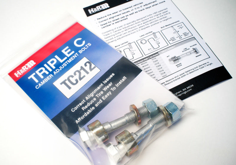 H&amp;R TC112 Triple Camber Adjustment Bolts - 12mm