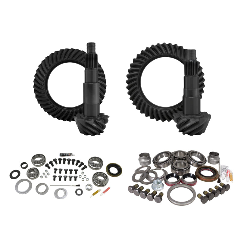 Yukon Gear &amp; Install Kit Package For Jeep JK Rubicon in a 4.88 Ratio