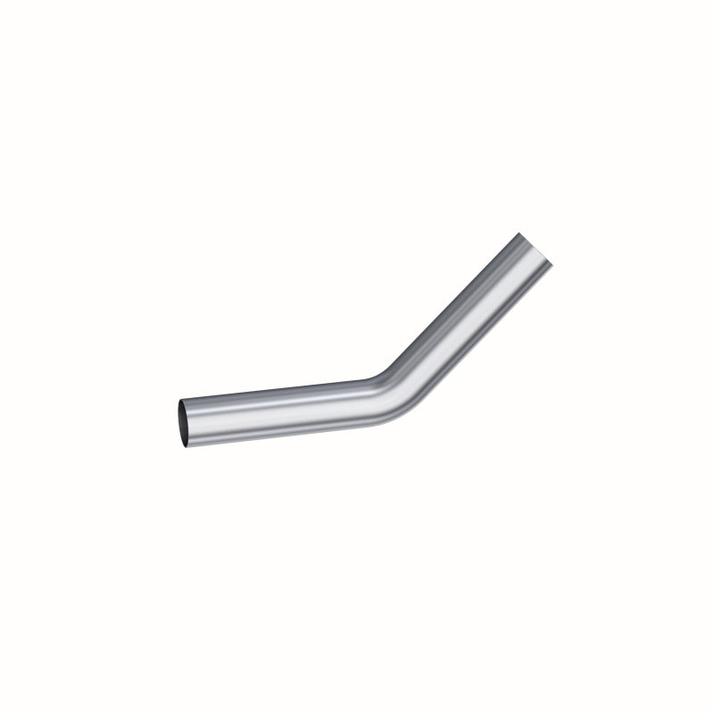 MBRP Universal 3in - 45 Deg Bend 12in Legs Aluminized Steel - MB2021