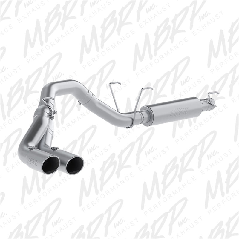 MBRP 14-16 Ram 2500/3500 6.4L 4in 409 SS Single Side Dual Outlet Cat Back Exhaust - S5150409