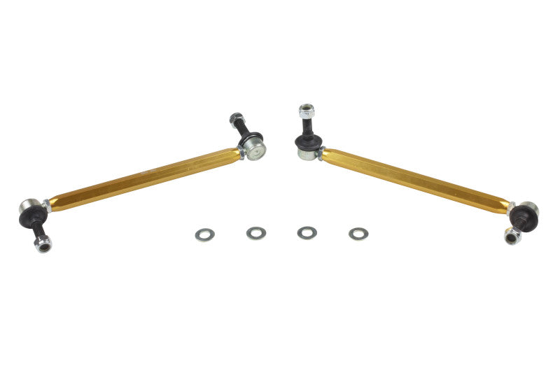 Whiteline 05-10 Chevy Cobalt/6/09+ Cruze/06-11 HHR Front Sway Bar - Link Assembly H/D Adj Steel Ball - KLC175