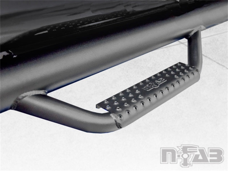 N-Fab Nerf Step 97-06 Jeep Wrangler TJ/BJ 2 Door All - Tex. Black - W2W - 3in