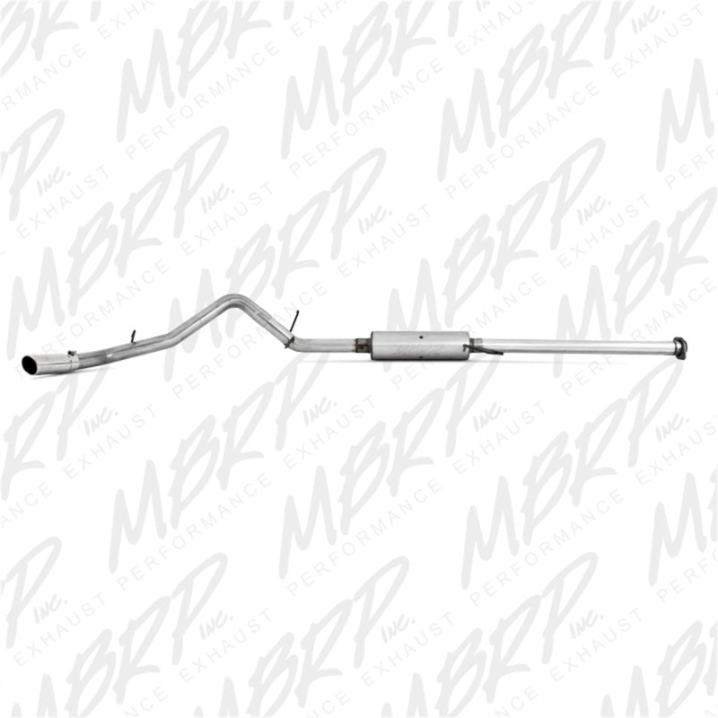 MBRP 2007-2008 Chev/GMC 1500 (Next Gen.) CC EC 66 bed 4.8/5.3L Cat Back Single Side - S5036AL