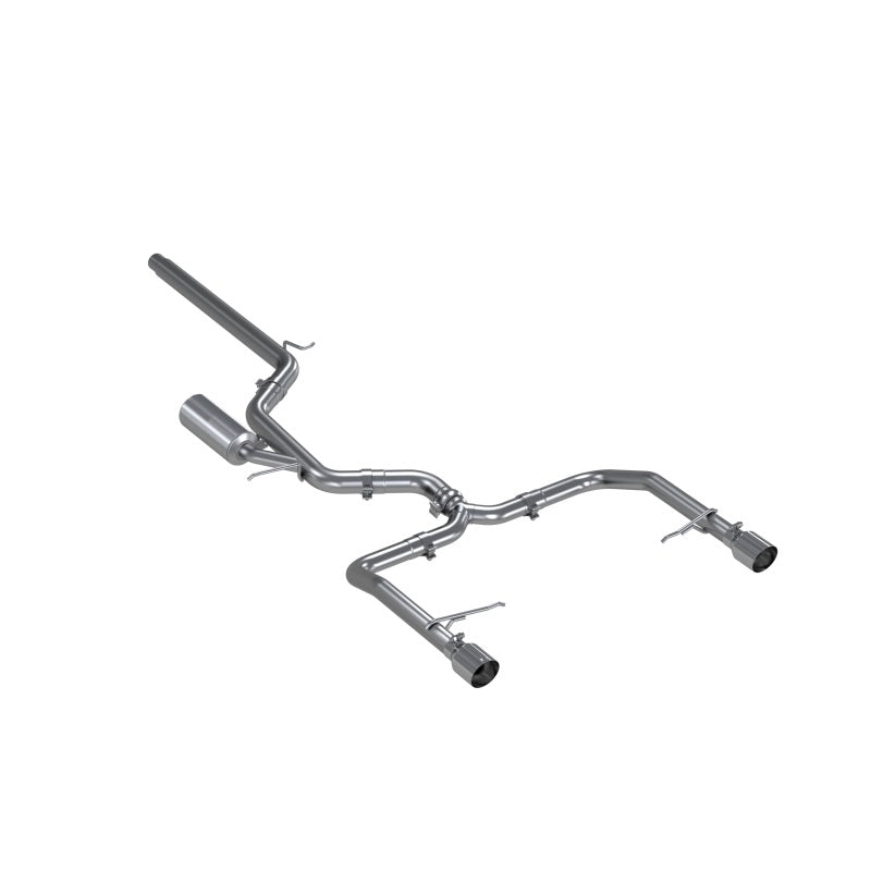 MBRP 19-21 VW Jetta GLI T304 SS 3in Cat-Back Dual Rear Exit Exhaust - S4608304