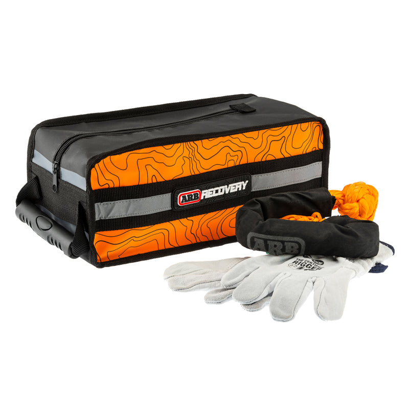 ARB Micro Recovery Bag Orange/Black Topographic Styling PVC Material