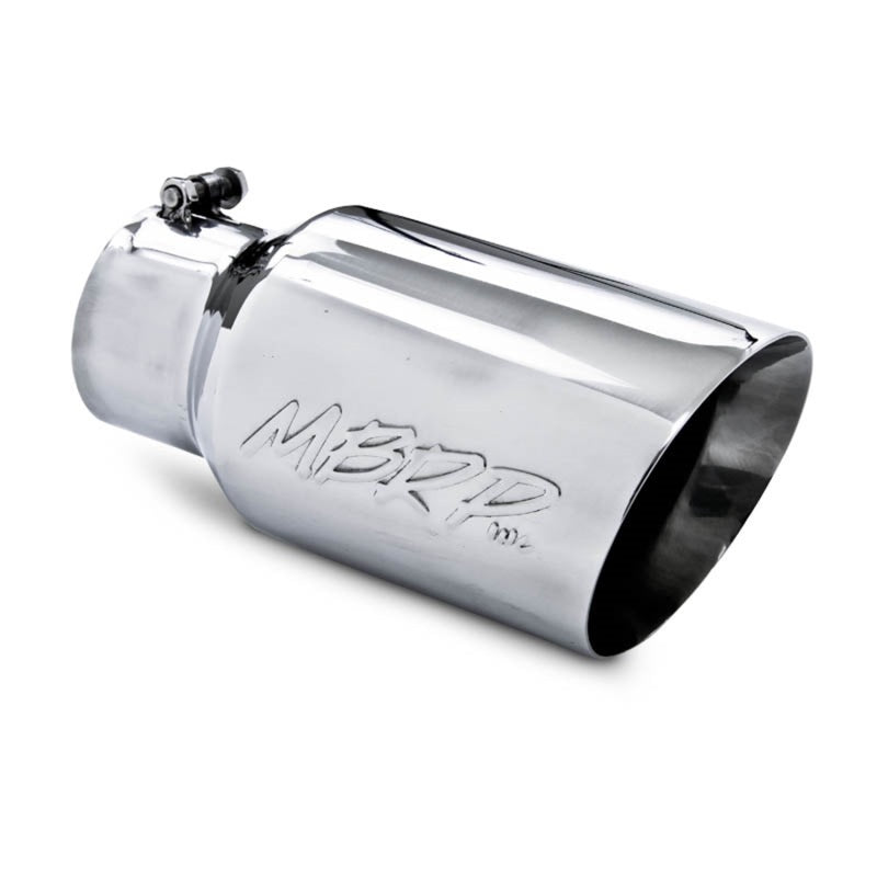 MBRP Universal Tip 6 O.D. Dual Wall Angled 4 inlet 12 length - T5072