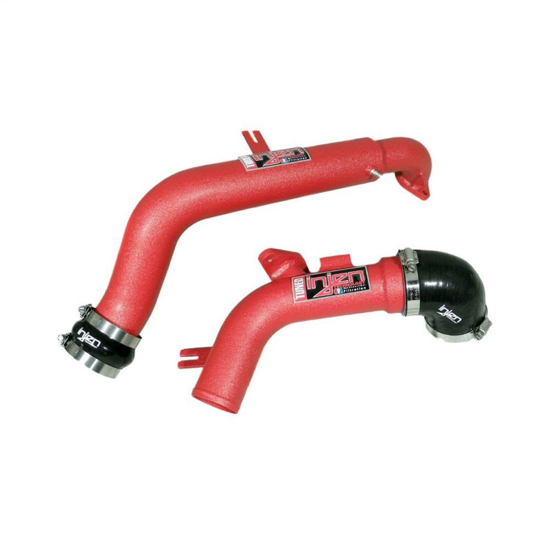 Injen 11-15 Nissan Juke 1.6L Nismo Turbo Upper Intercooler Piping Kit - Wrinkle Red - SES1900ICPWR