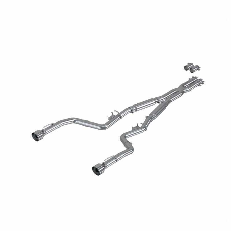 MBRP 17-21 Charger 5.7L 3in Dual Rear Exit Aluminized Catback Exhaust - S7117AL