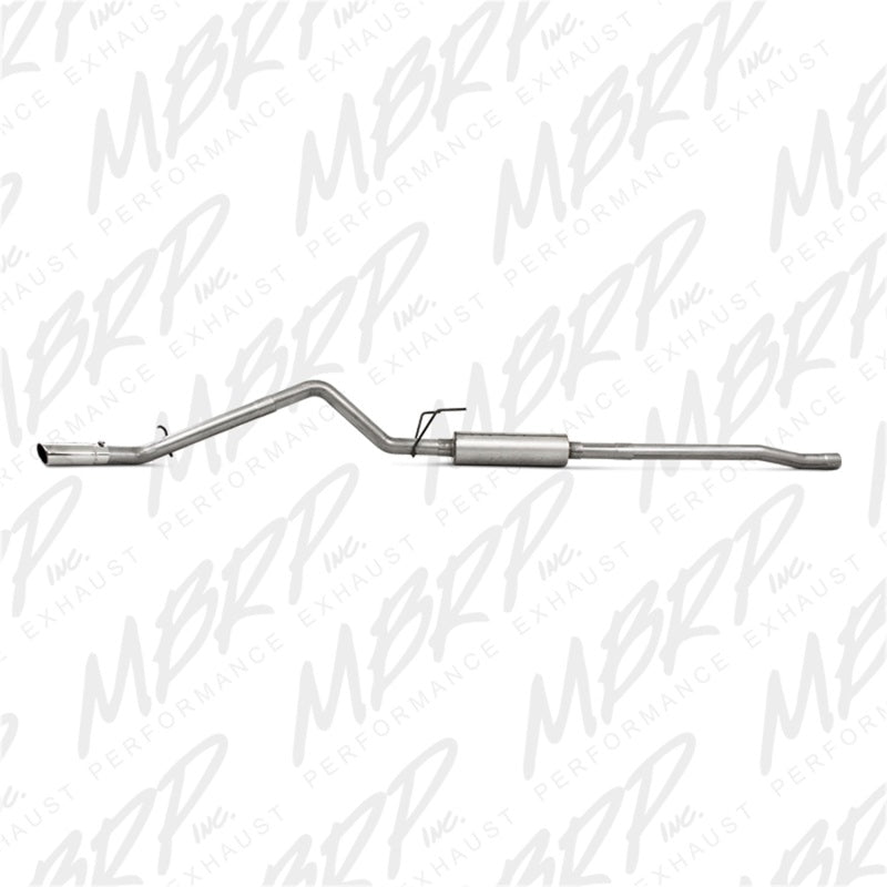 MBRP 06-08 Ram Hemi 1500 Mega Cab 5.7L / 03-13 Ram Hemi 2500/3500 5.7L Alum 3in Cat Back Single Side - S5148AL