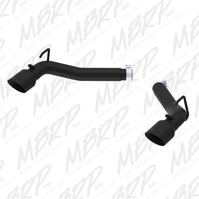 MBRP 2010-2015 Chevrolet Camaro V6 3.6L 3in Black Coated Axle Back Muffler Delete - S7021BLK