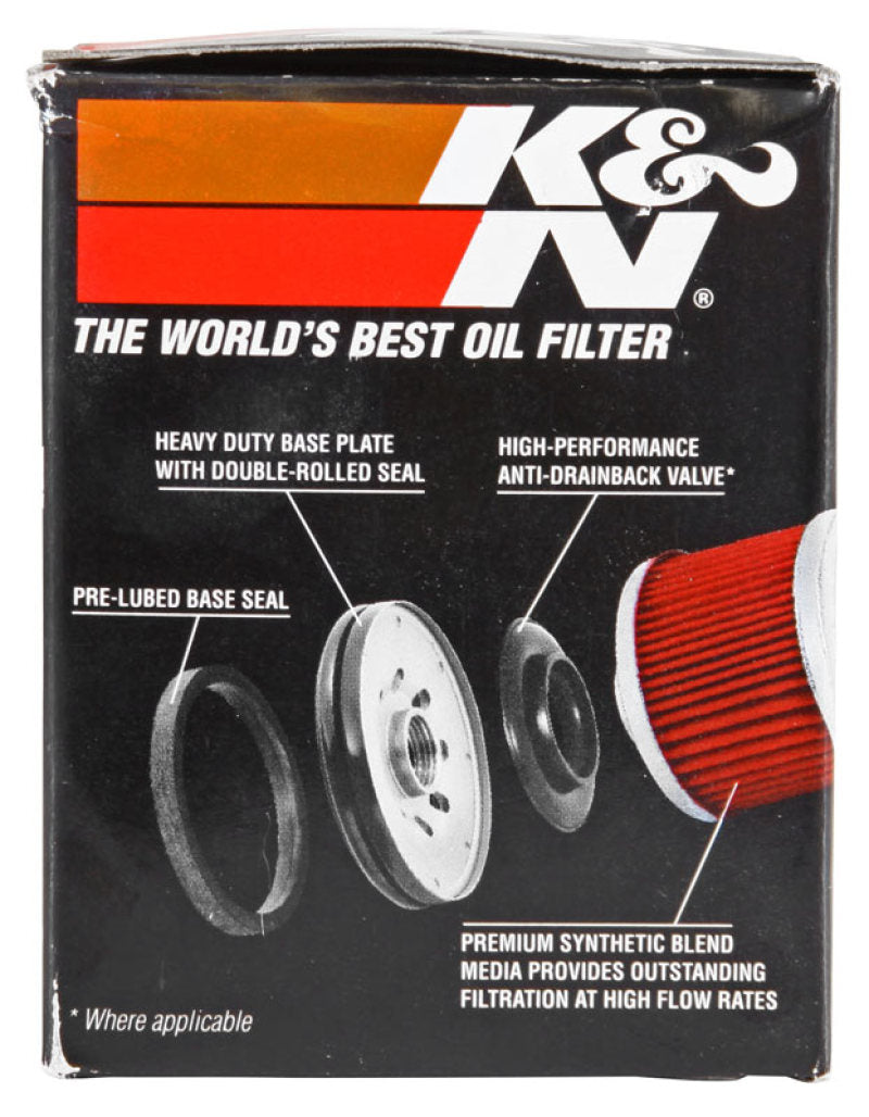 K&amp;N Piaggio 2.156in OD x 3.063in Height Oil Filter