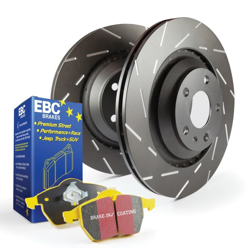 EBC S9 Kits Rear Yellowstuff Pads and USR Rotors - 16-18 Focus RS - S9KR1521