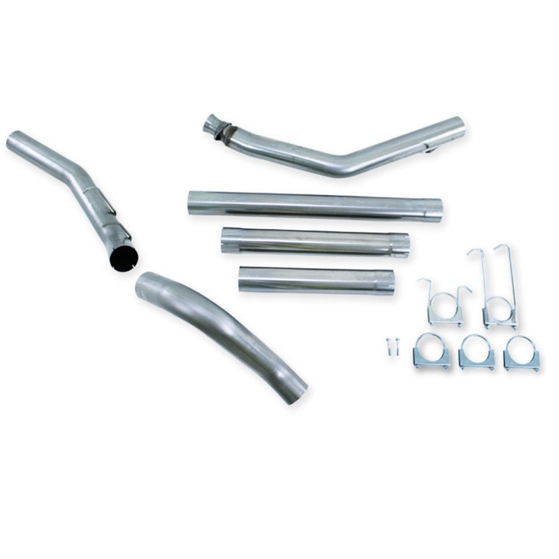 MBRP 94-02 Dodge 2500/3500 Cummins SLM Series 4in Turbo Back Single No Muffler T409 Exhaust System - S6100SLM