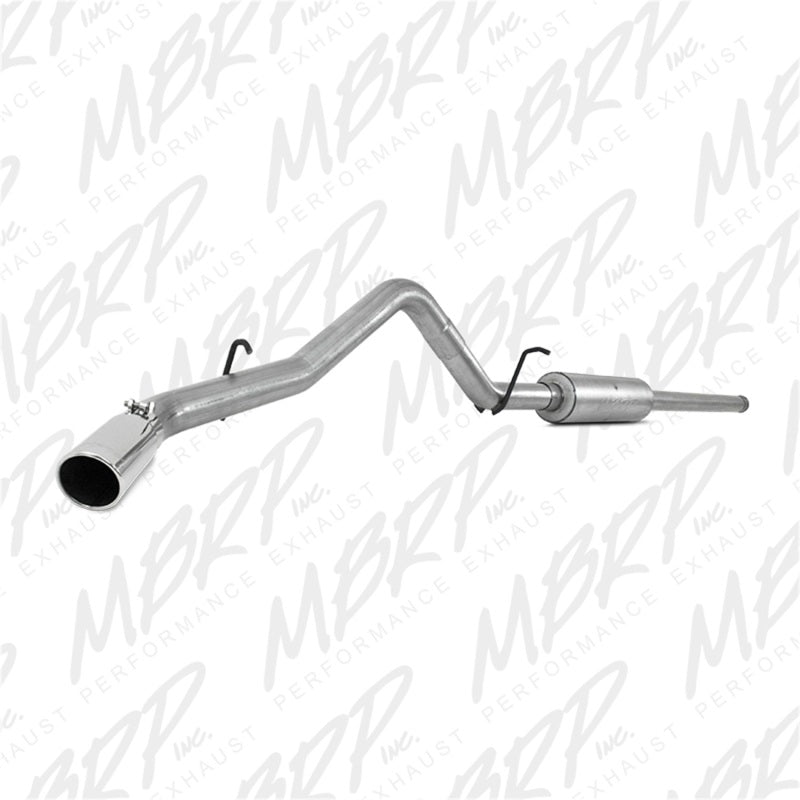 MBRP 14 Chevy/GMC 1500 Silverado/Sierra 4.3L V6/5.3L V8 Single Side Exit AL 3in Cat Back Exhaust - S5080AL