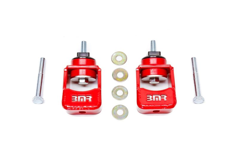 BMR 10-15 5th Gen Camaro Motor Mount Kit (Polyurethane) - Red (Spacers Not Included) - MM004R