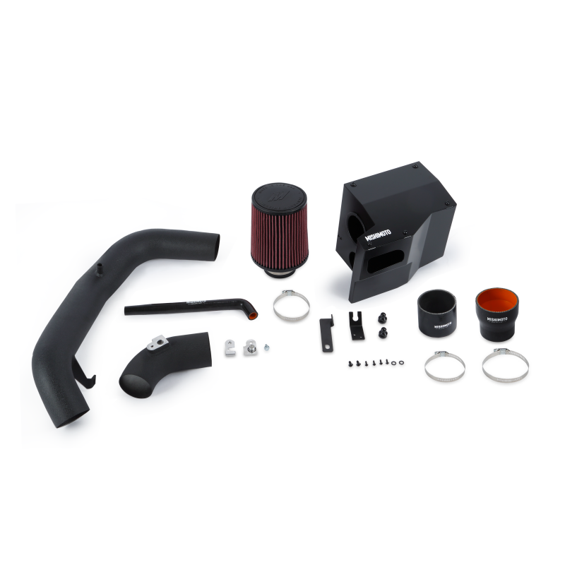 Mishimoto 13-16 Ford Focus ST 2.0L Performance Air Intake Kit - Wrinkle Black - MMAI-FOST-13WBK